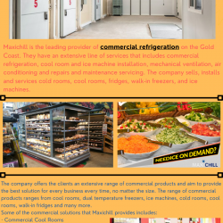 Maxichill provides for all your Commercial Refrigeration needs | Visual.ly
