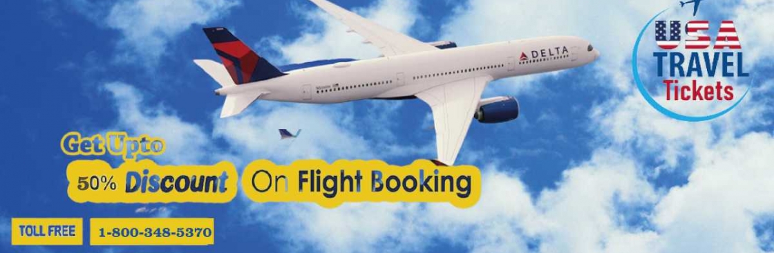 USA Travel Tickets Delta Booking Number Cover Image