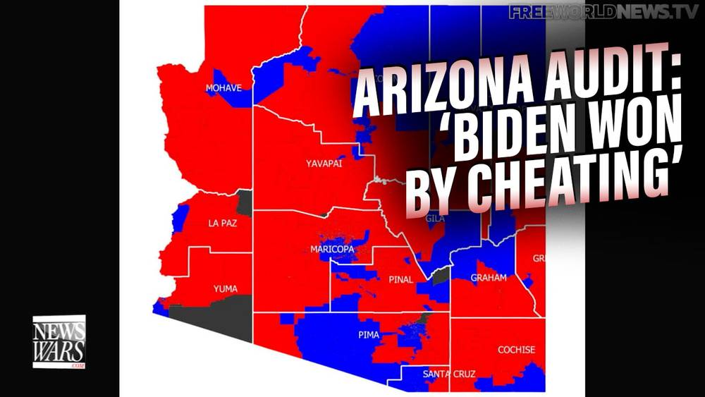 'Biden Won by Cheating' Arizona Audit Finds