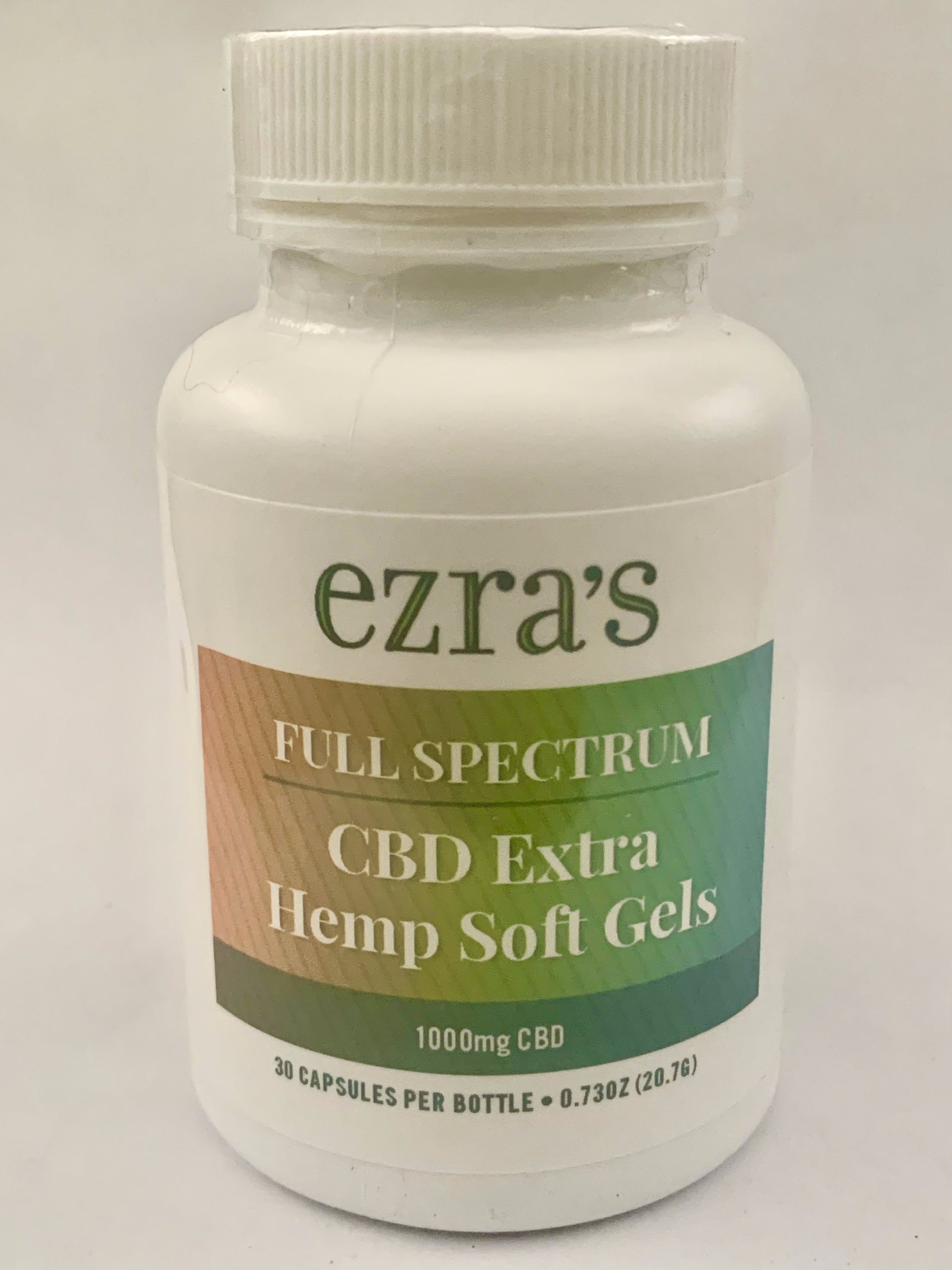 Buy CBD Extra Soft Gel Capsules | Ezra's