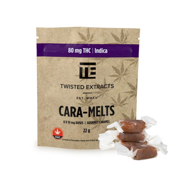 Twisted Extracts Cara Melts Indica 80mg THC