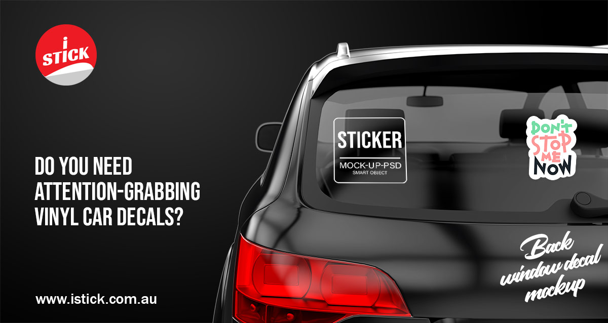 Get custom vinyl car stickers & decals at affordable prices