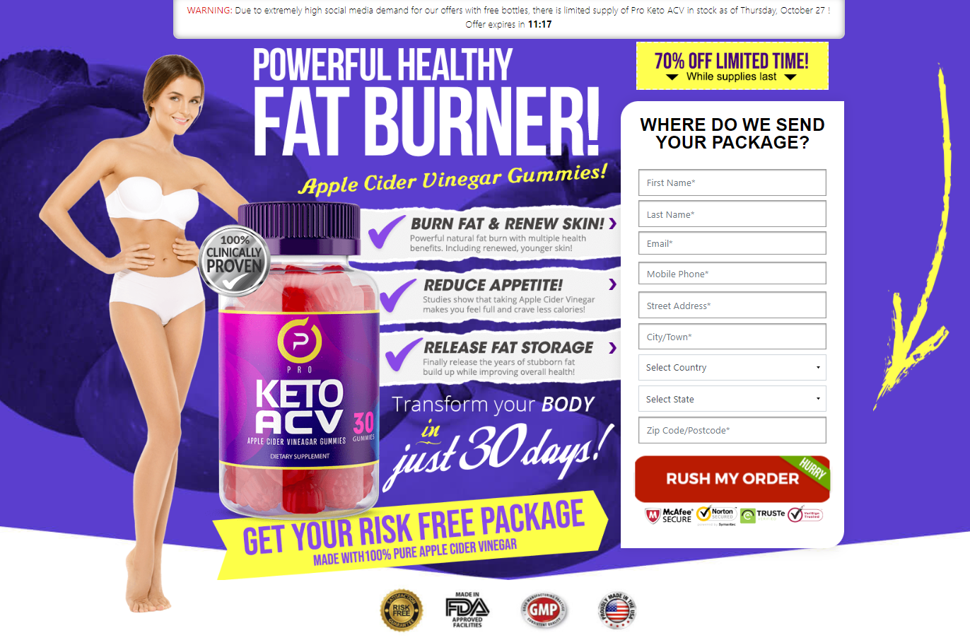 Pro Keto ACV Gummies Canada: (CA) Reviews, Weight Loss, Is It Scam Legitimate Or Buy?