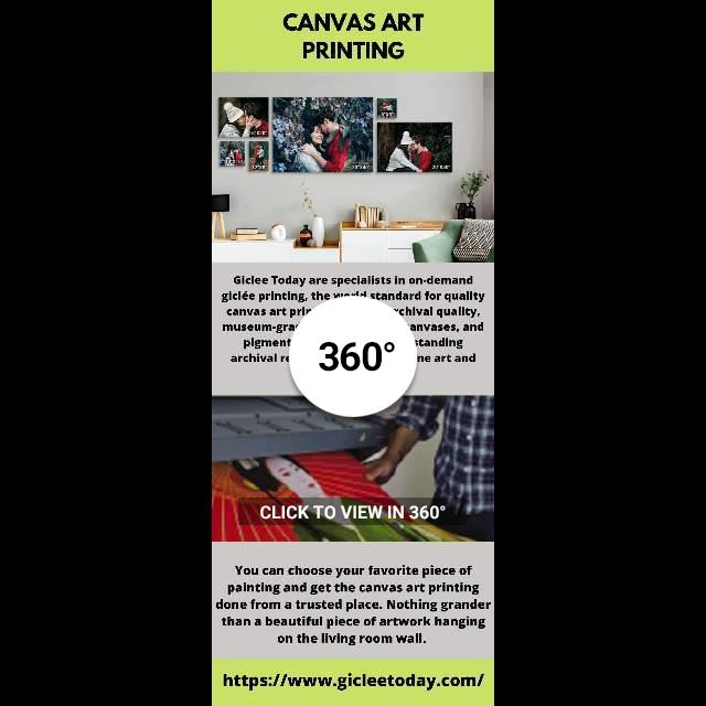 Canvas Art Printing    Giclee Today are specialist in on-deman...