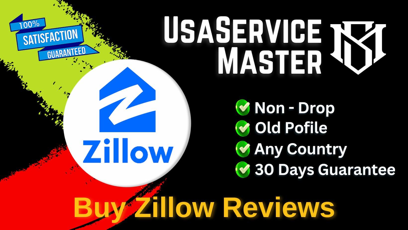 Buy Zillow Reviews - 100%Non-Drop Reviews