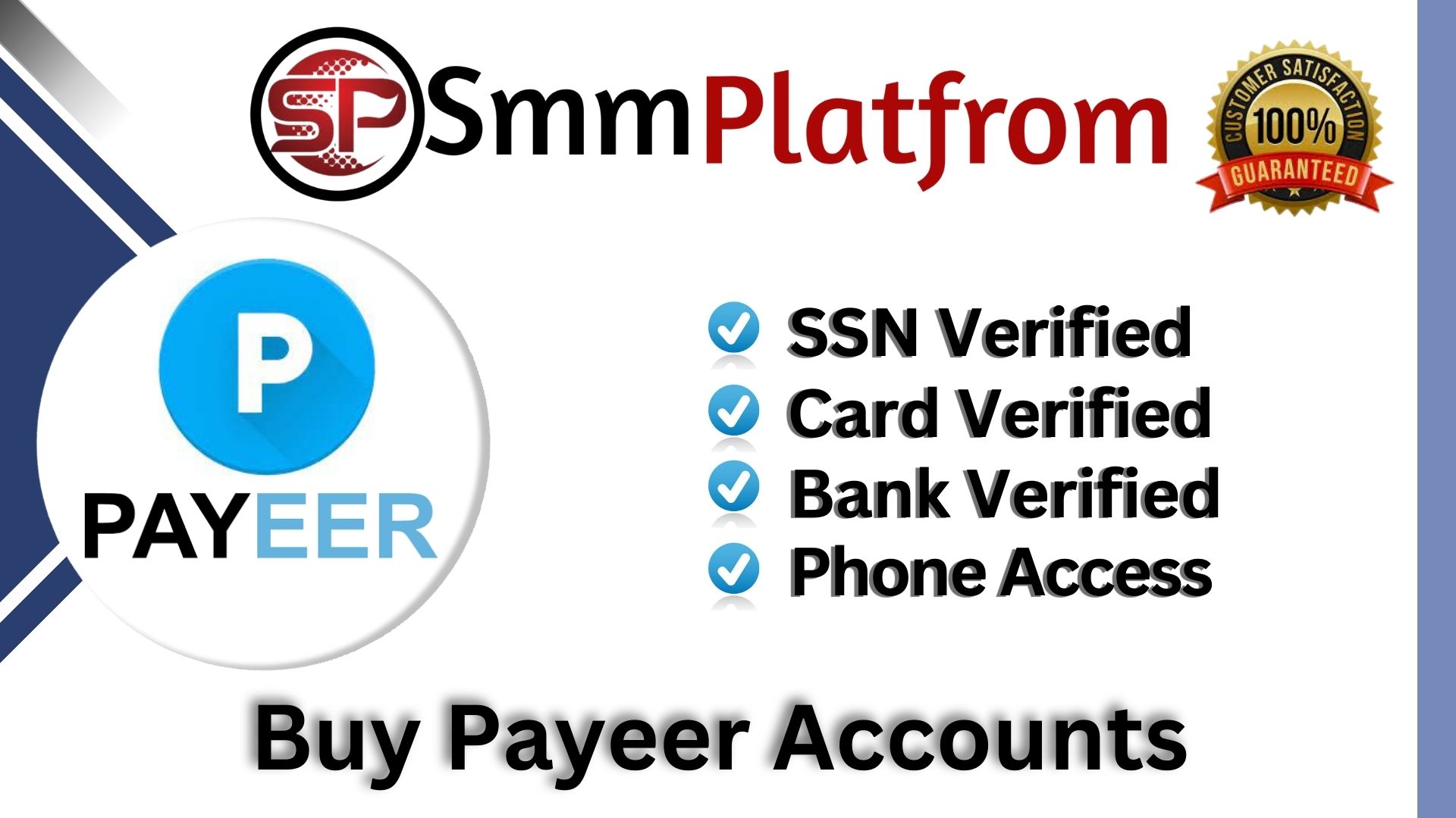 Buy Verified Payeer Accounts - 100% Verified USA UK CA