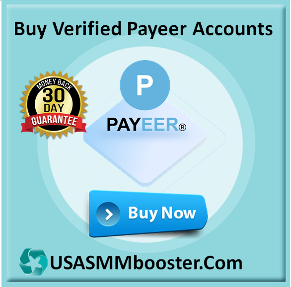 Buy Verified Payeer Accounts - USA SMM BOOSTER