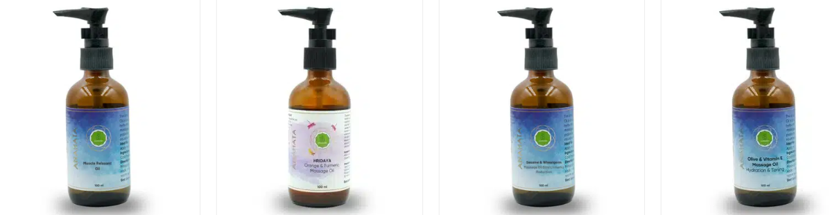 Nourish Your Skin with Anahata Organic's Luxurious Massage Oils