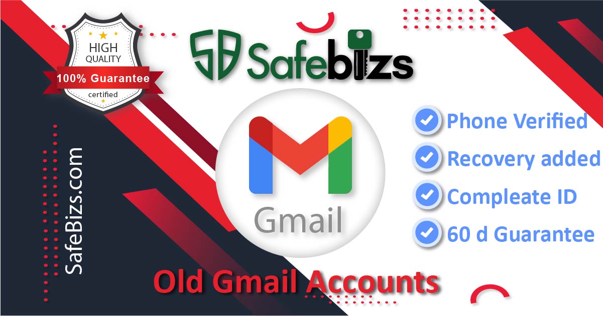 Buy Old Gmail Accounts - 100% Instant Delivery