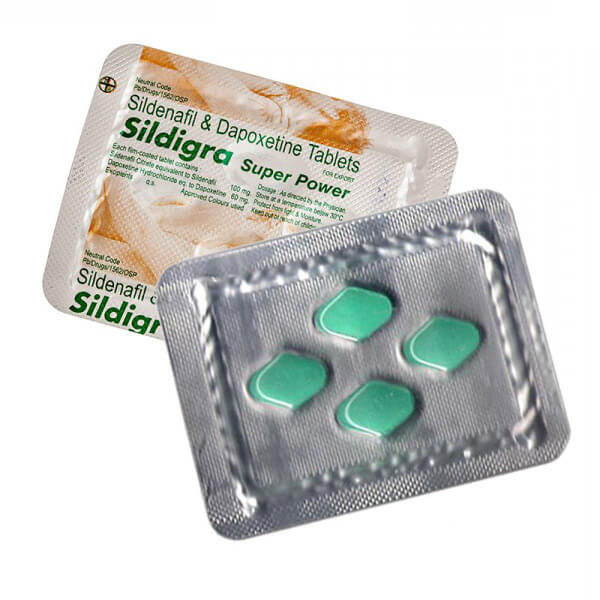 Sildigra Pills | Sildenafil Citrate 100 mg And Dapoxetine 60mg