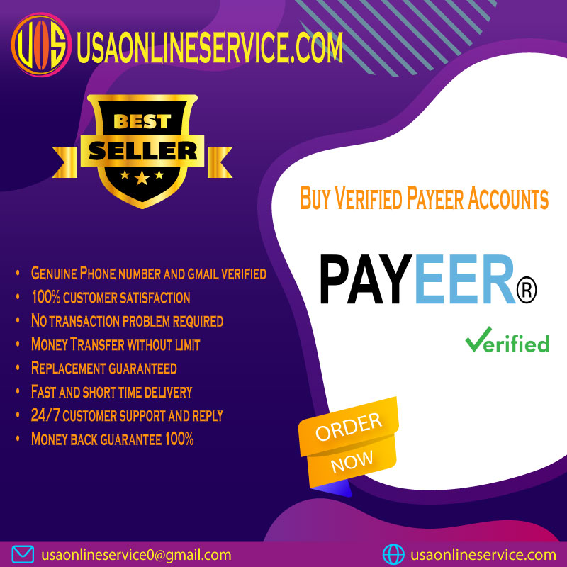 Buy Verified Payeer Accounts - 100% Real & Secure