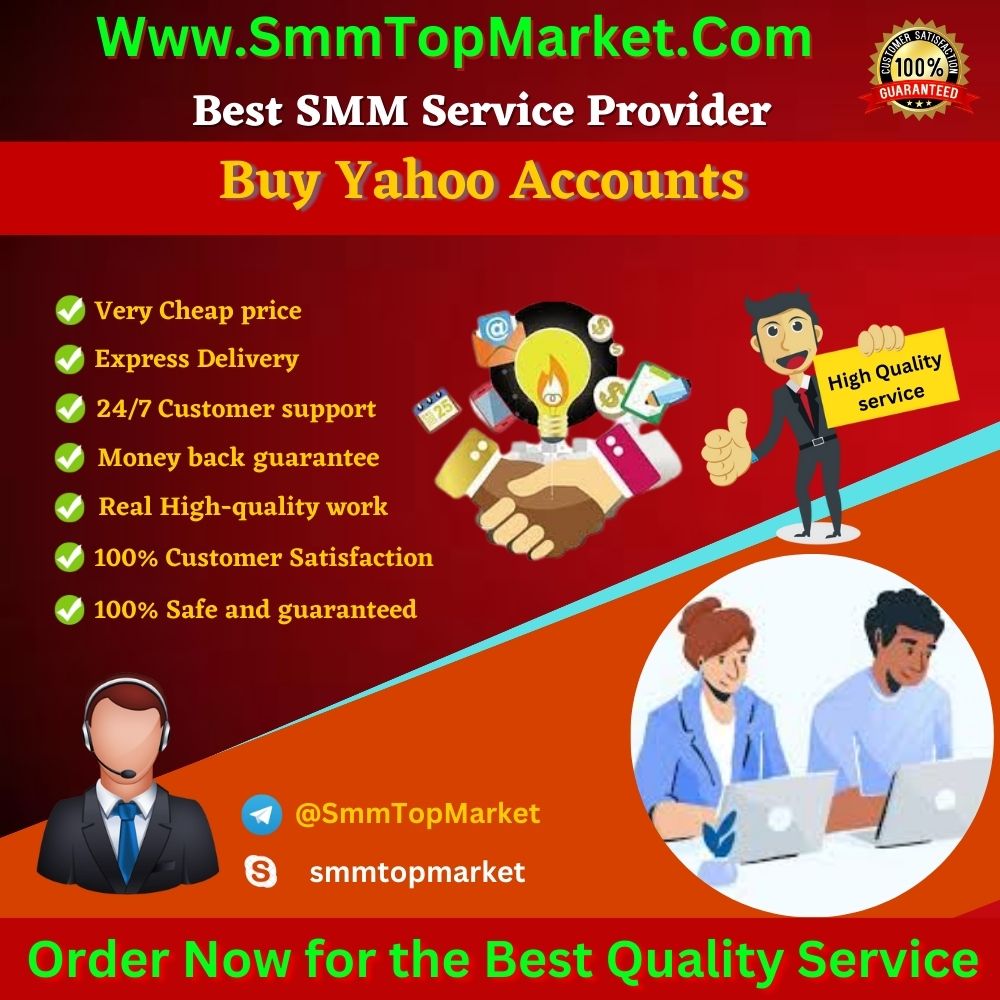 Buy Yahoo Accounts - SmmTopMarket