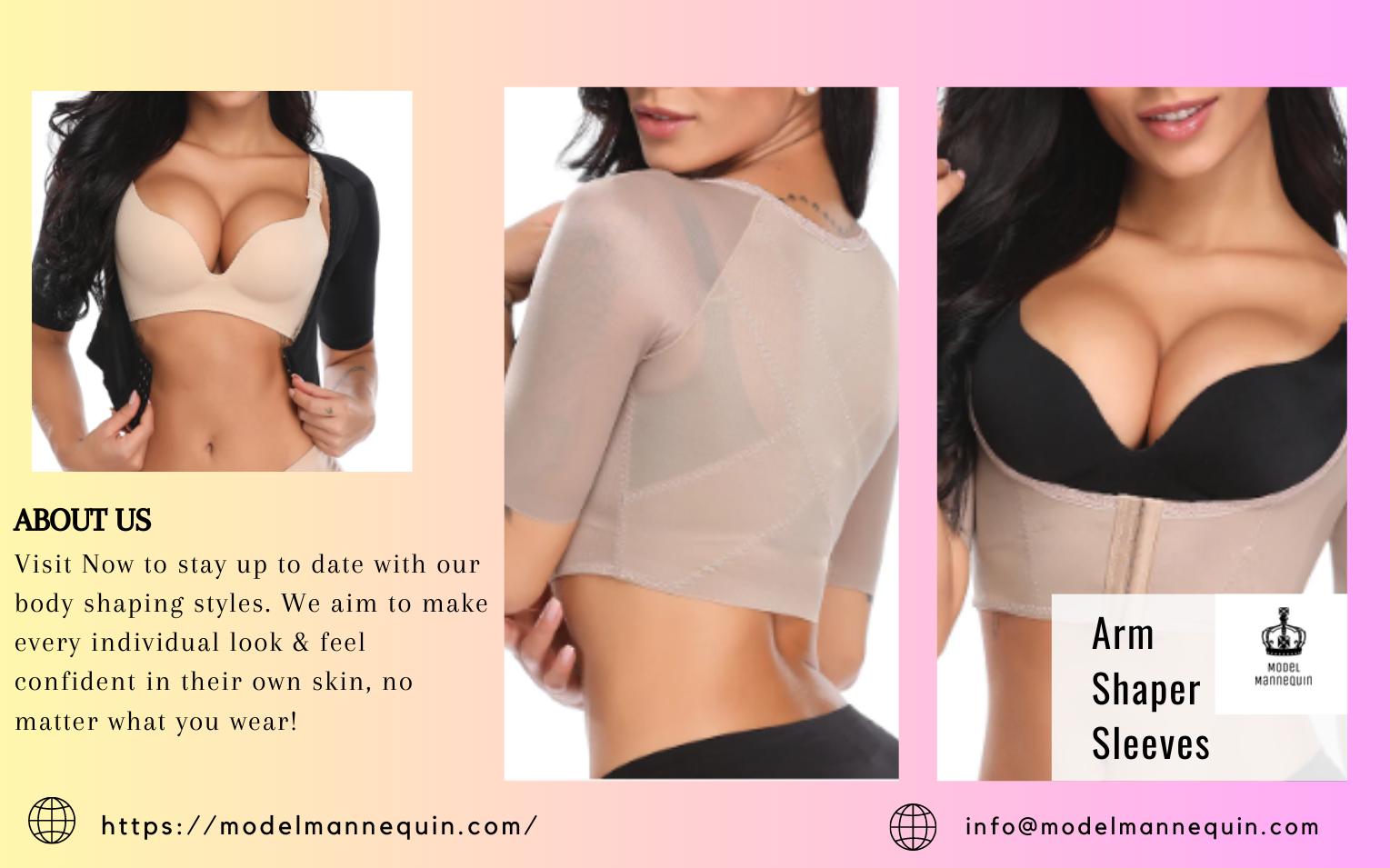 Explore Arm Shaper Sleeves at ModelMannequin
