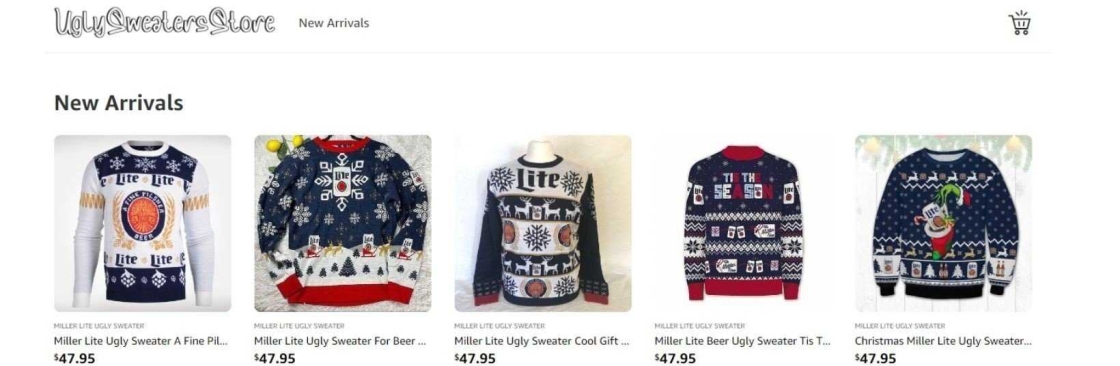 Ugly Sweaters Store Cover Image