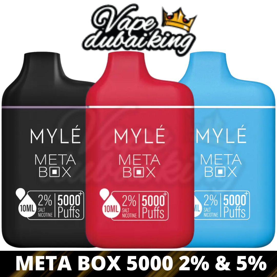 Myle Meta Box 5000 Puffs 20mg & 50mg - Vape Dubai King