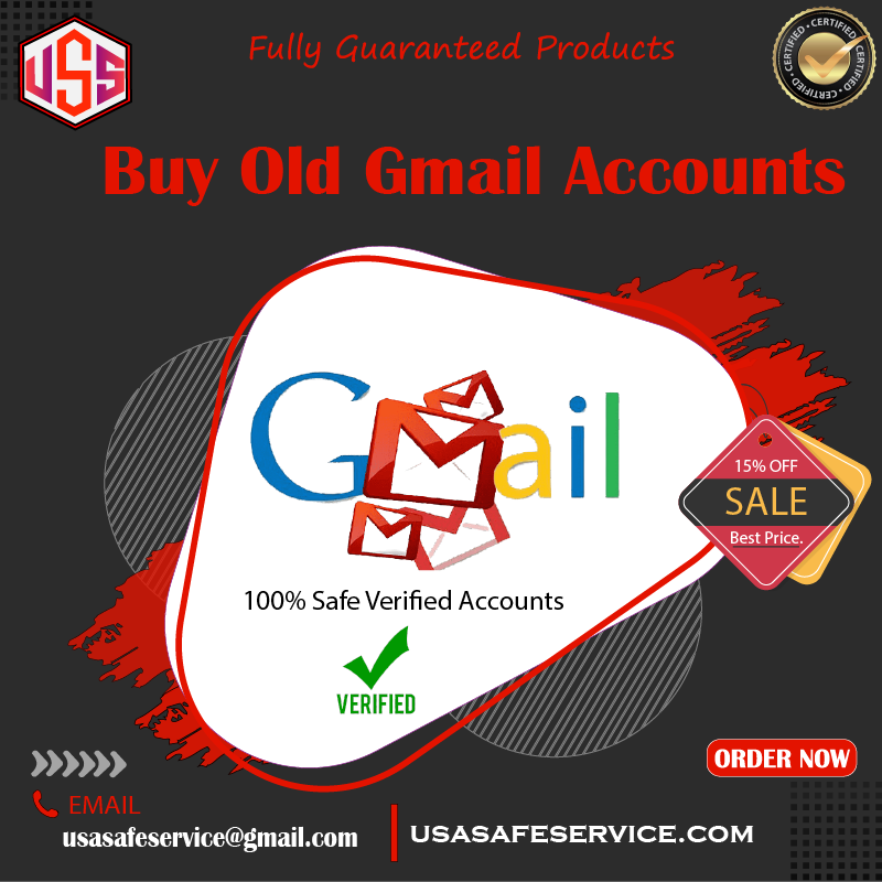 Buy Old Gmail Accounts - USA,UK,CA PVA Old and New Gmail