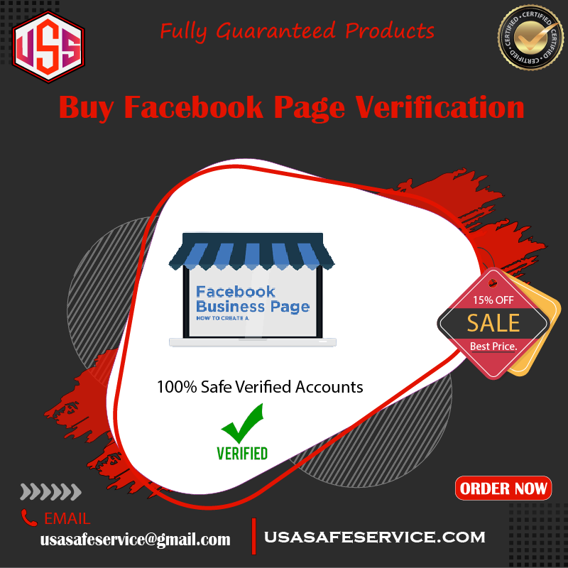 Buy Facebook Page Verification - 100% Verified Accounts