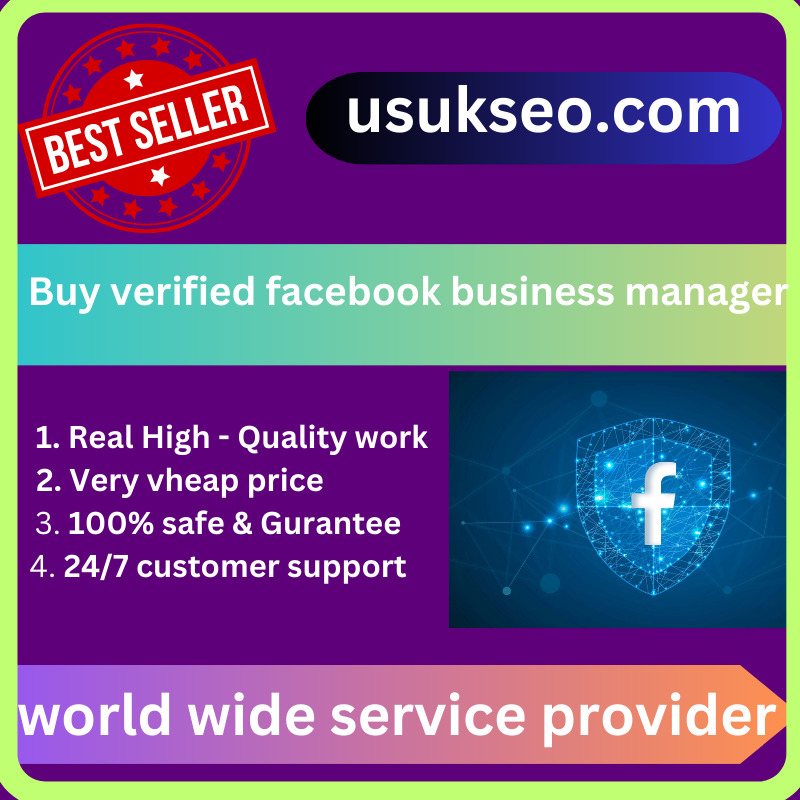 Buy verified facebook business manager-usukseo