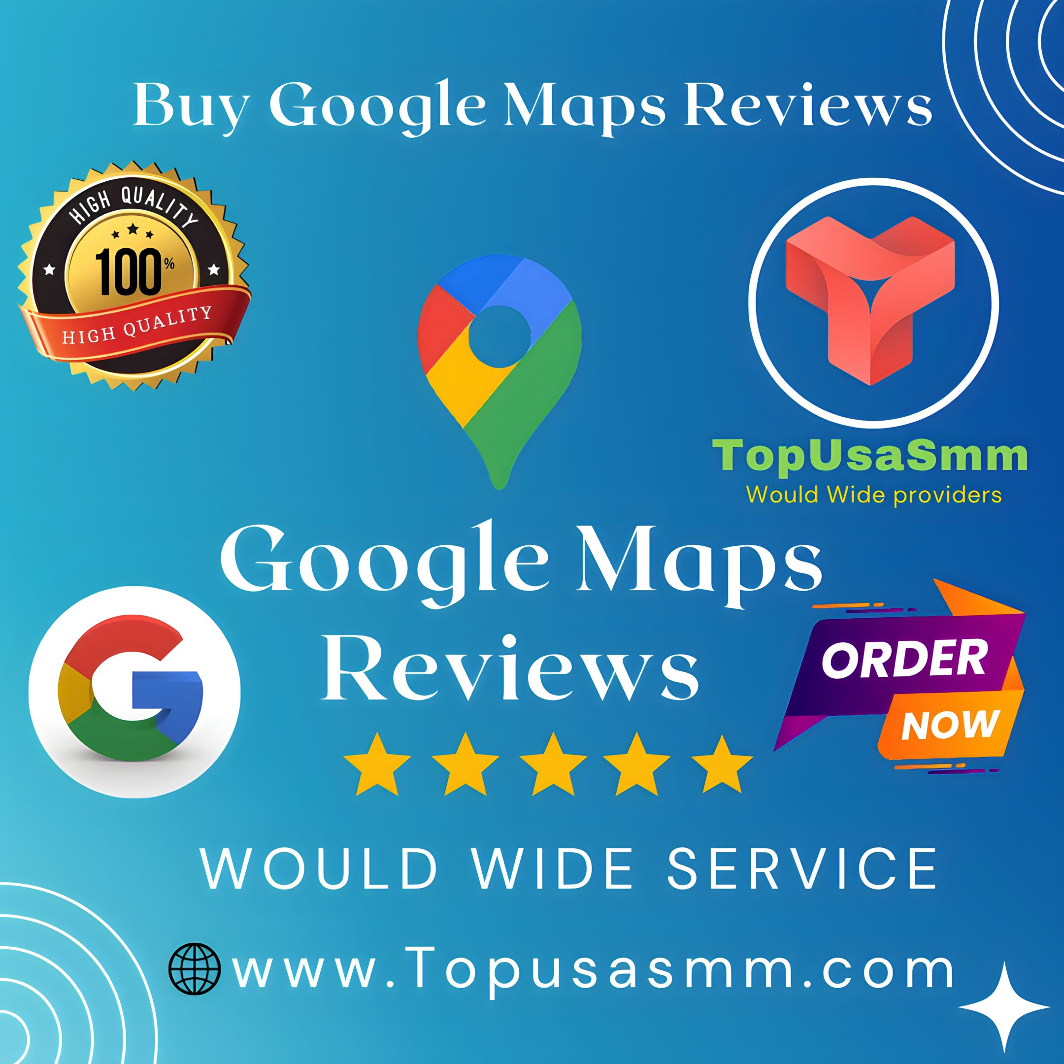 Buy Google Maps Reviews - TopUsaSMM