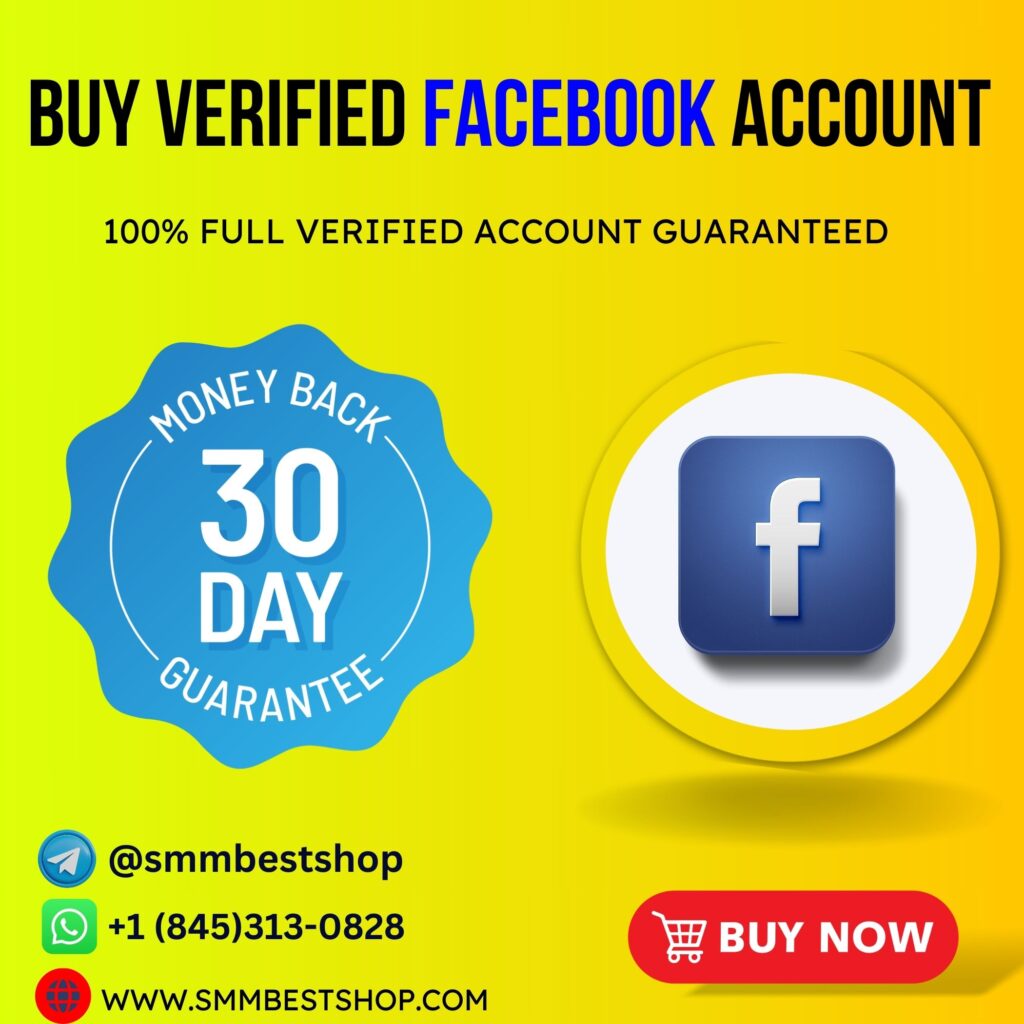 Buy Verified Facebook Accounts - 100% Real Active Fb Account
