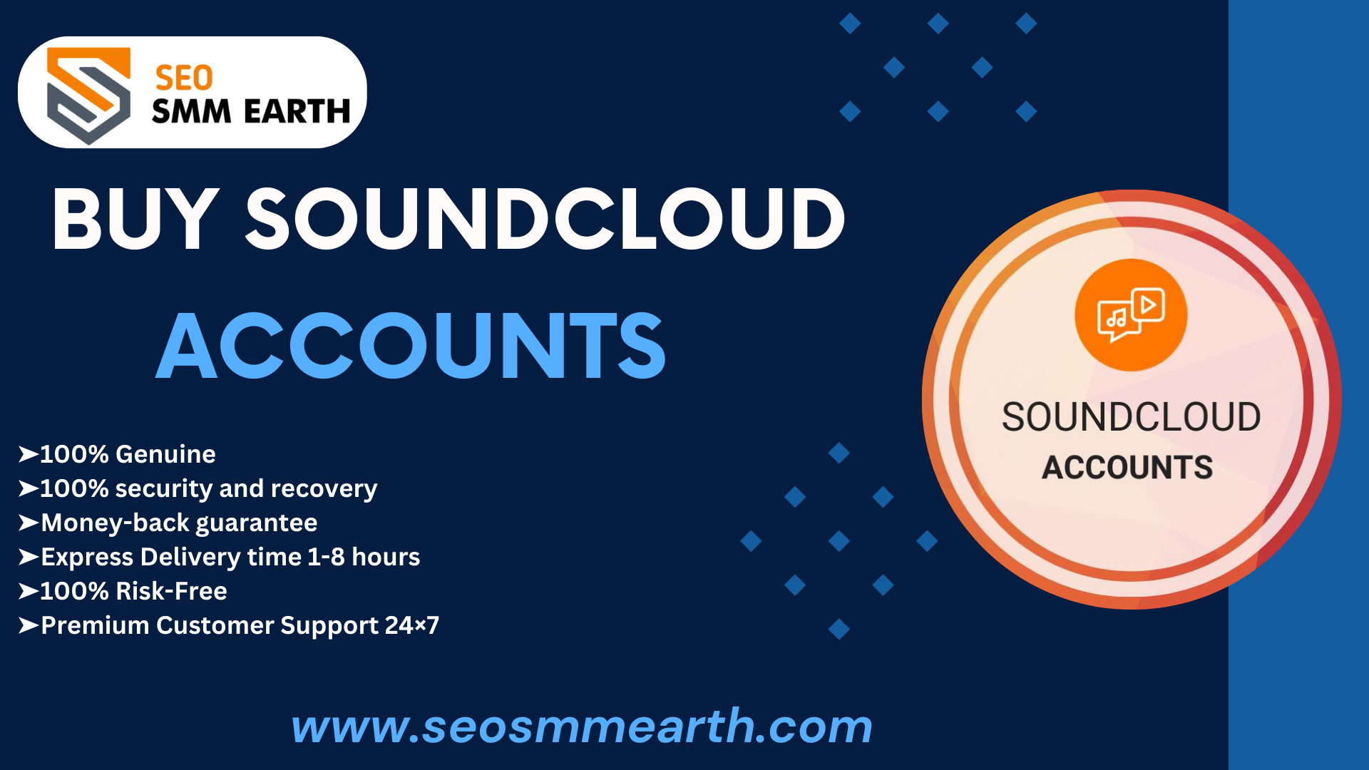Buy Soundcloud Accounts - From 100% Trusted Seller SEOSMMEARTH