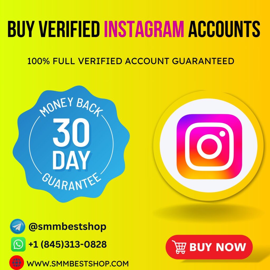 Buy Verified Instagram Accounts-100% Best USA, UK Accounts