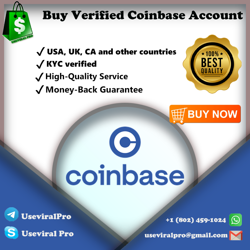 Buy Verified Coinbase Account - Full USA, UK, CA & UA verify