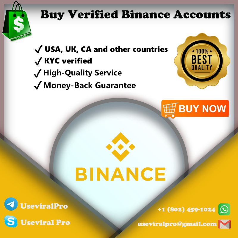 Buy Verified Binance Account - Useviral