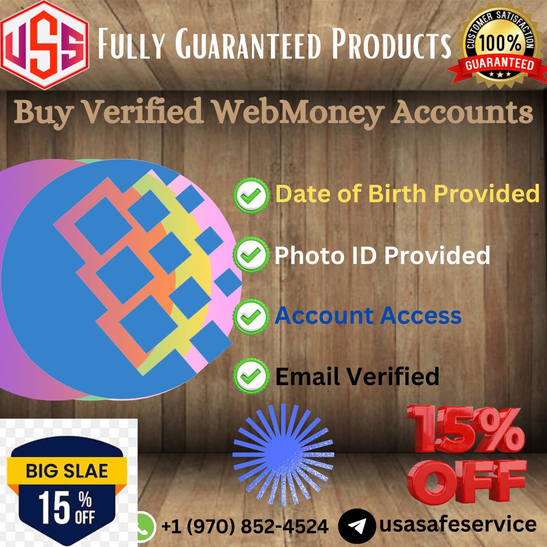 Buy Verified WebMoney Accounts - 100% US verified account..