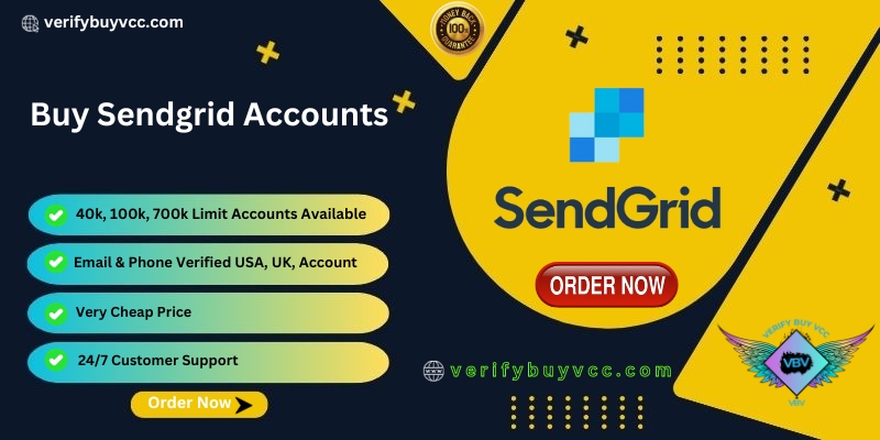 Buy Sendgrid Accounts - 2024 | Bulk | Aged | PVA