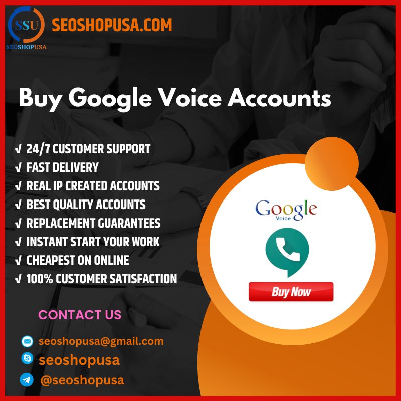 Buy Google Voice Accounts - 2024 Old - SEO SHOP USA