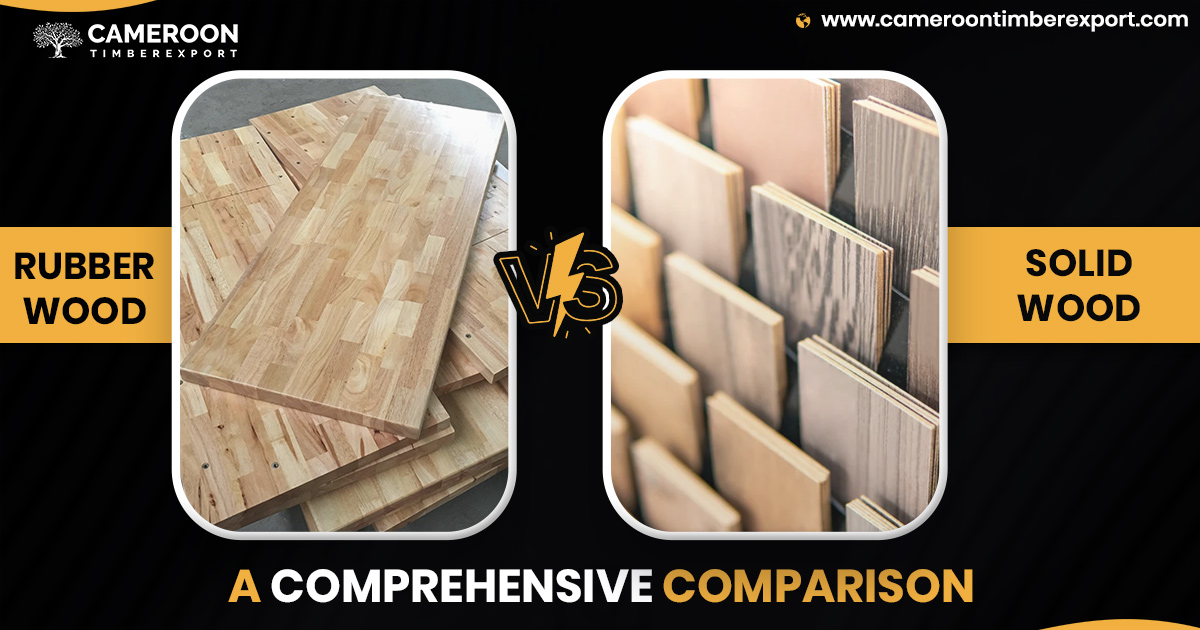 Rubberwood vs Solid Wood - Decoding the Differences