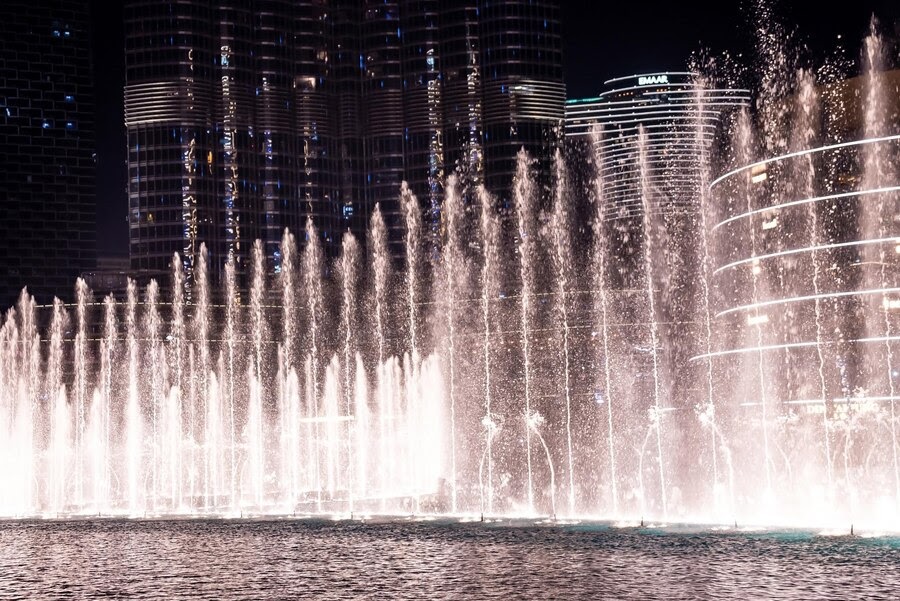 Contrasting Musical Fountains and Floating Fountains