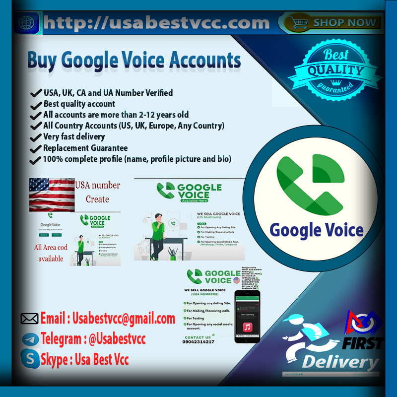 Buy Google Voice Accounts - Buy USA Google Voice Number