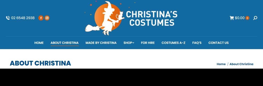 Christinas Costumes Cover Image