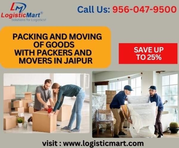 Searching Home Shifting Services in Jaipur? Is it Safe to Book Movers Online?  | LogisticMart Moving Guide
