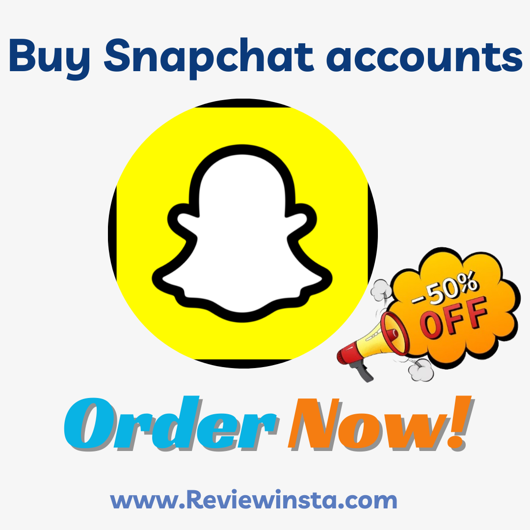 Buy Snapchat accounts with 100% Instant Delivery!