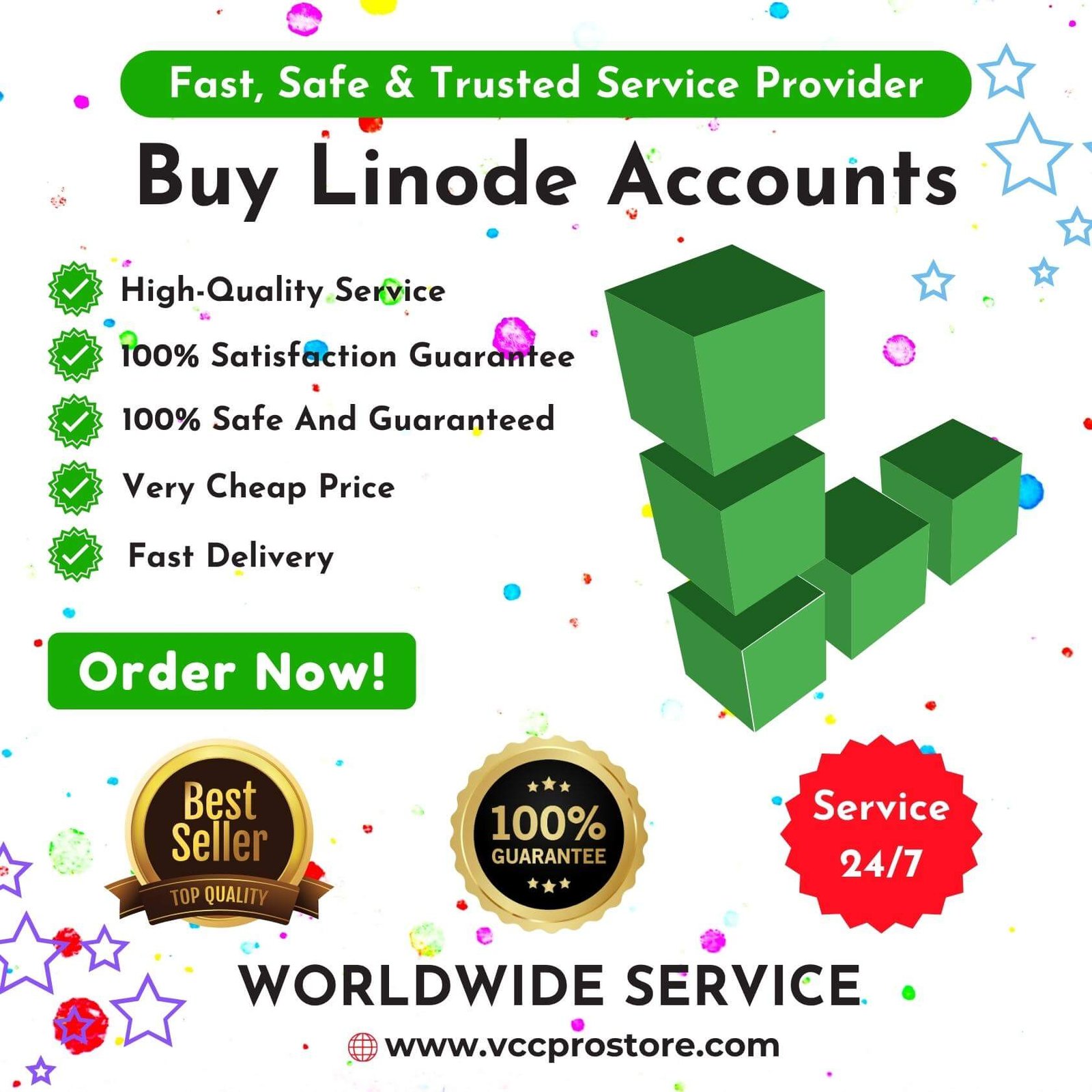 Buy Linode Accounts - Best Port 25 Open & Free Trial Account