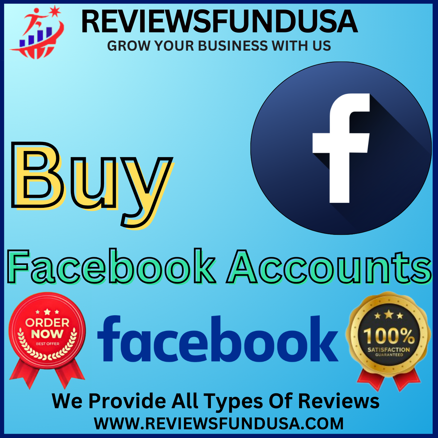 Buy Facebook Accounts - USA Verified With 500 Friends