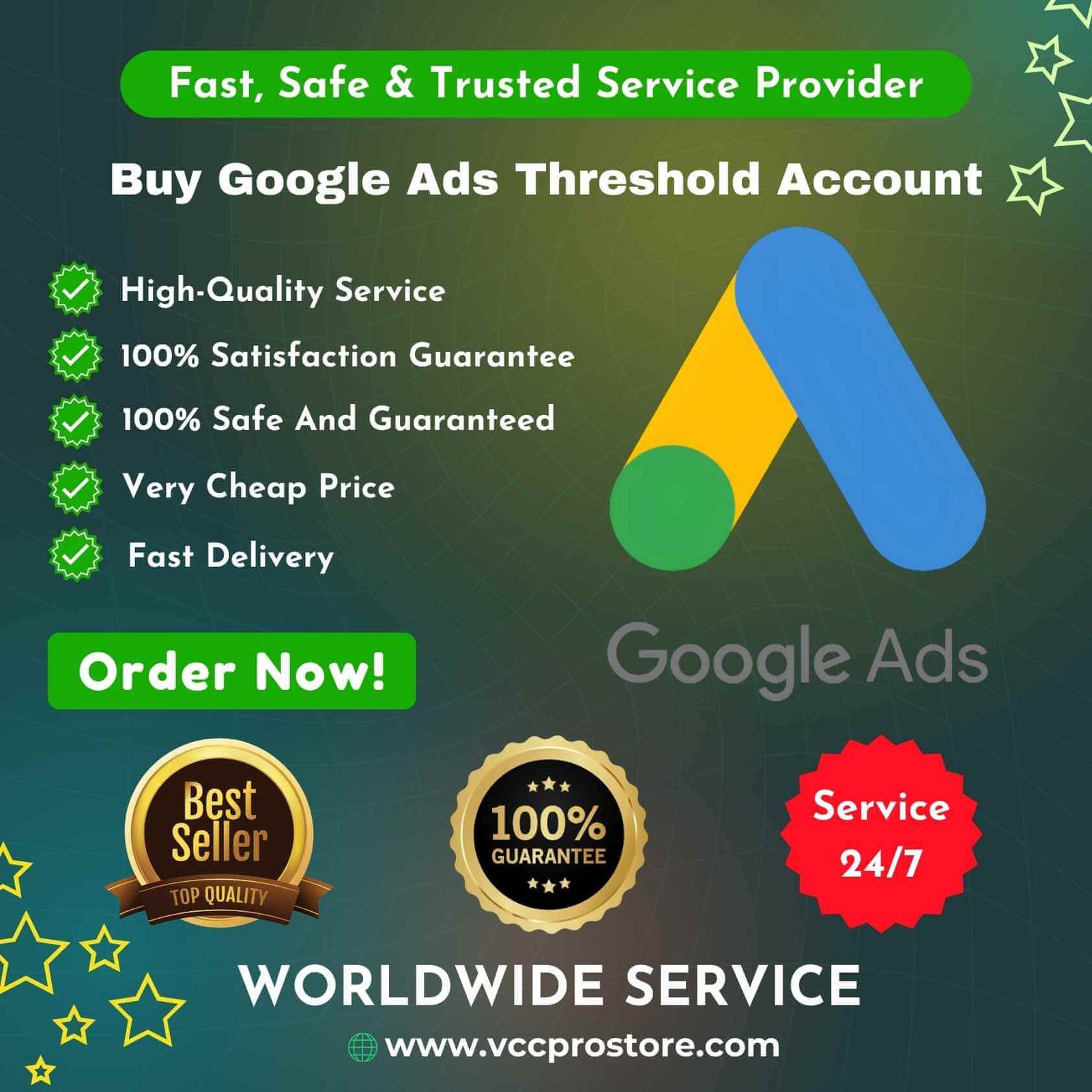 Buy Google Ads Threshold Account - Threshold Accounts 2024