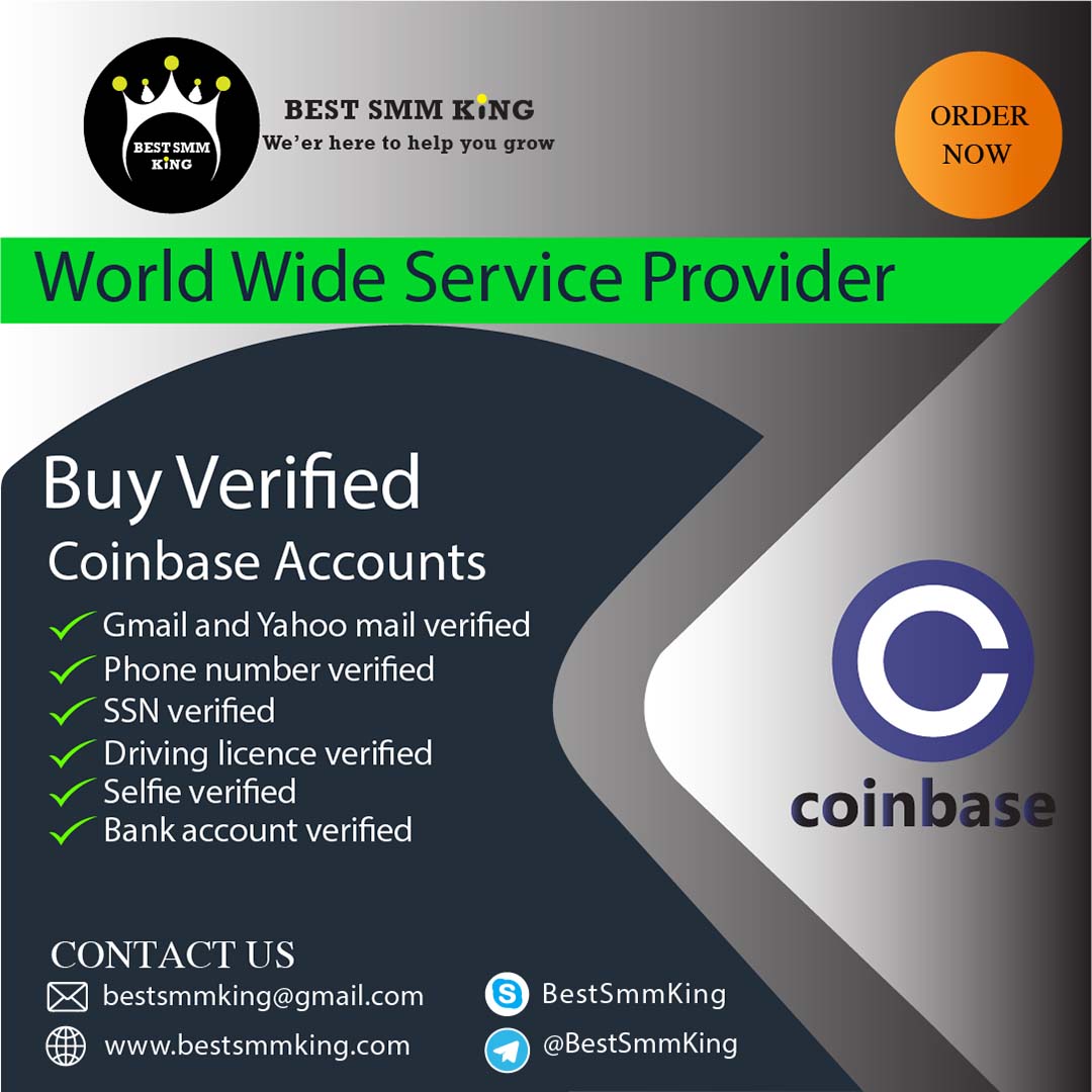 Buy Verified Coinbase Account | USA, UK, ID & Document Verified