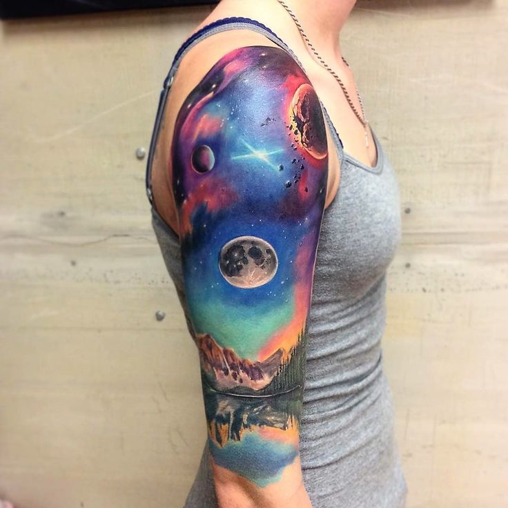 42 Universe Tattoo Ideas You Need To See Before Getting A New Ink - Orbital Today