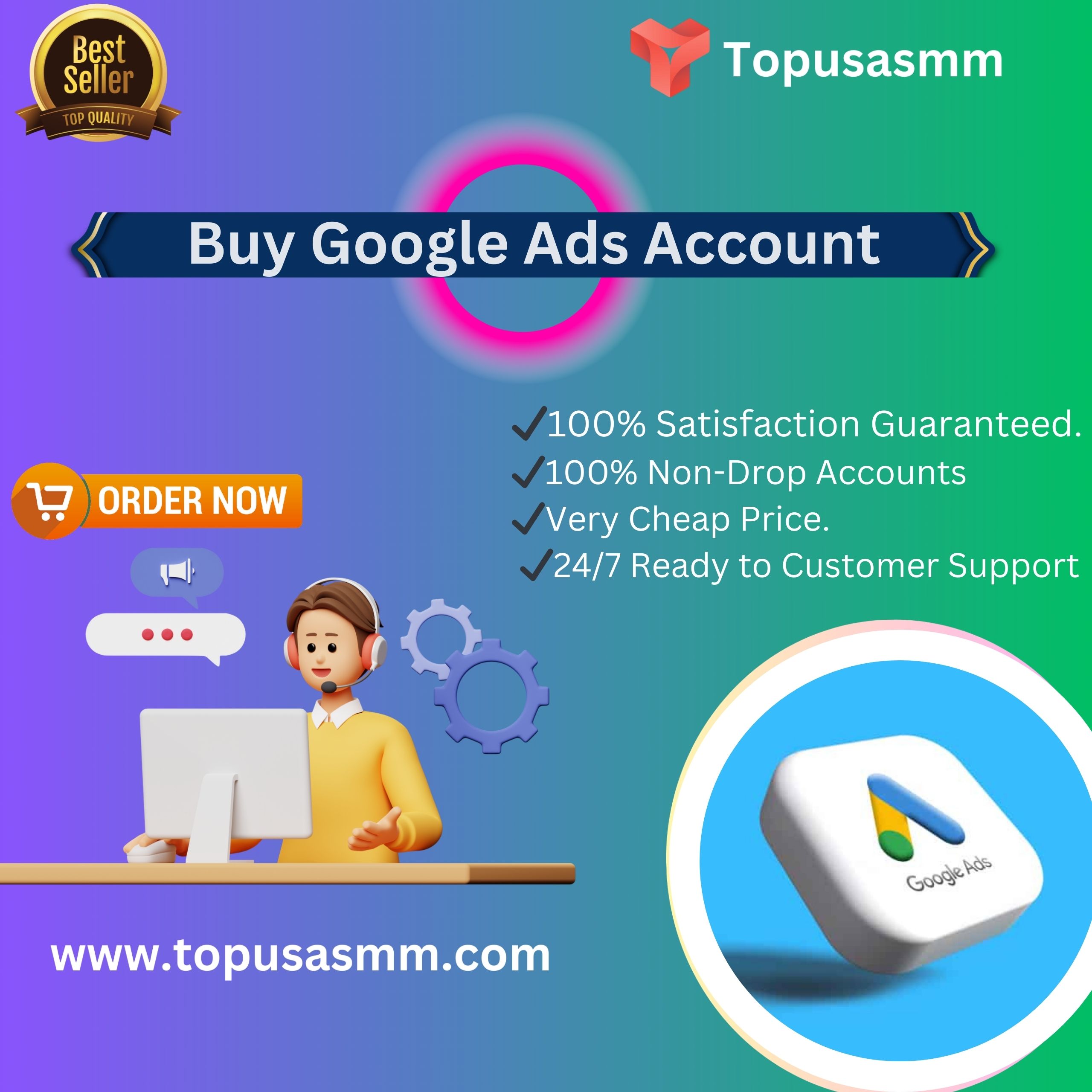 Buy Google Ads Account - Top USA SMM