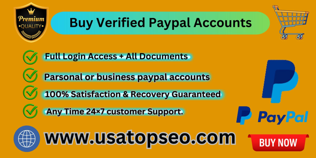 Buy Verified Paypal Account - USA, UK CA Good paypal account