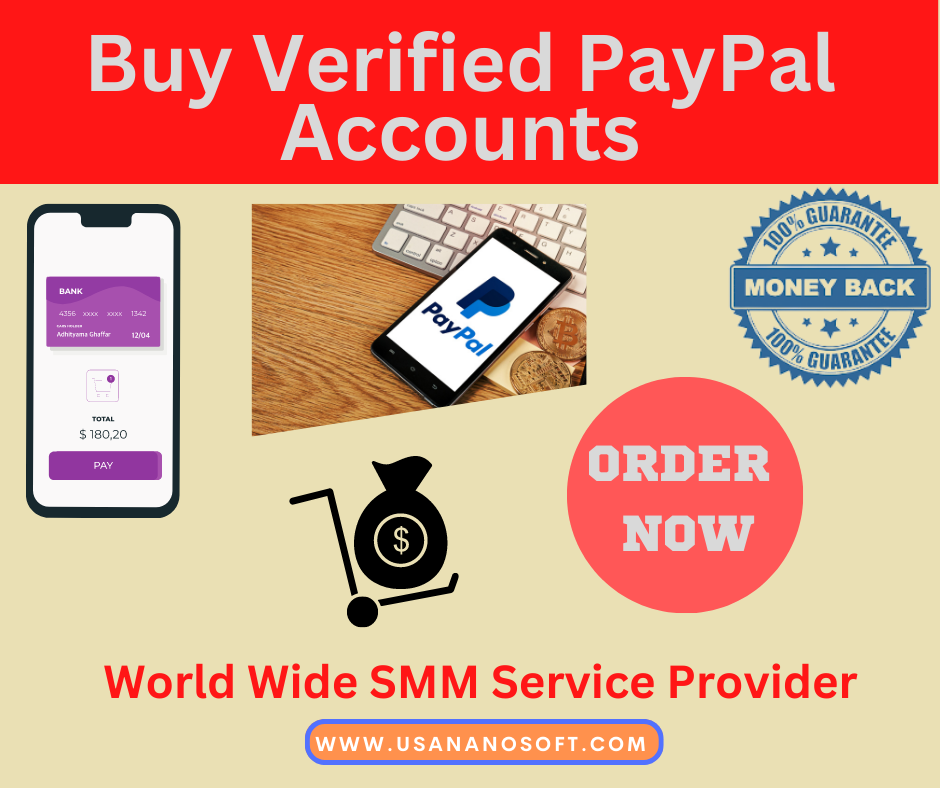 Buy Verified PayPal Accounts - 100% USA Uk CA PayPal