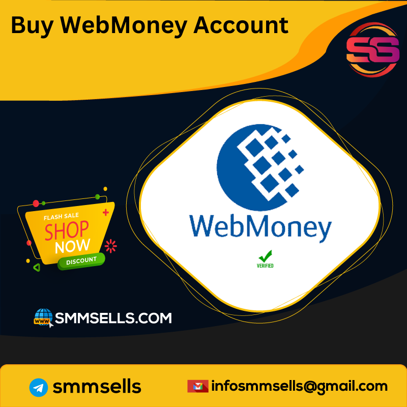 Buy WebMoney Account - Full Verified & Safe Account