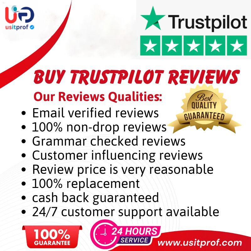 Buy Trustpilot Reviews -Genuine and legit 5 star Ratings UK, US