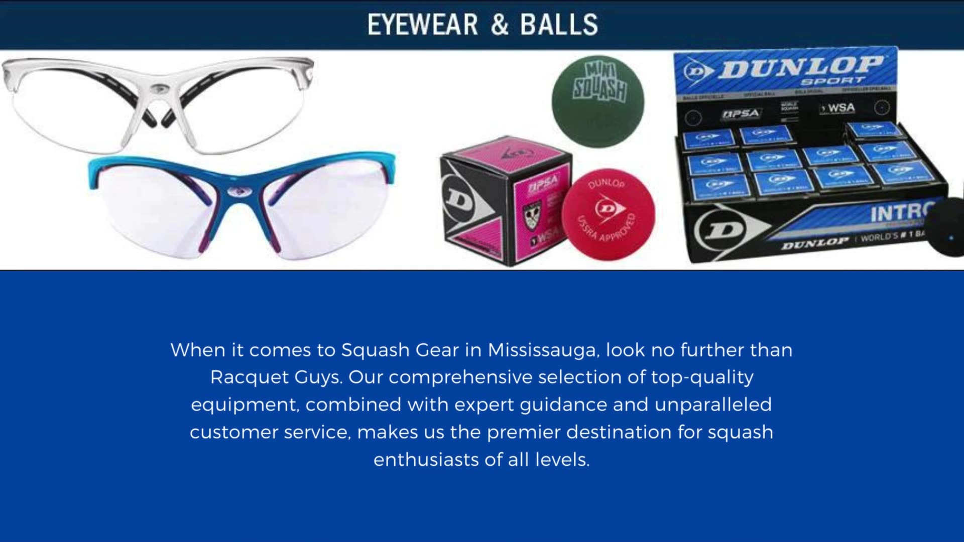 Find Top-Quality Squash Gear in Mississauga at Racquet Guys – Your Ultimate Destination